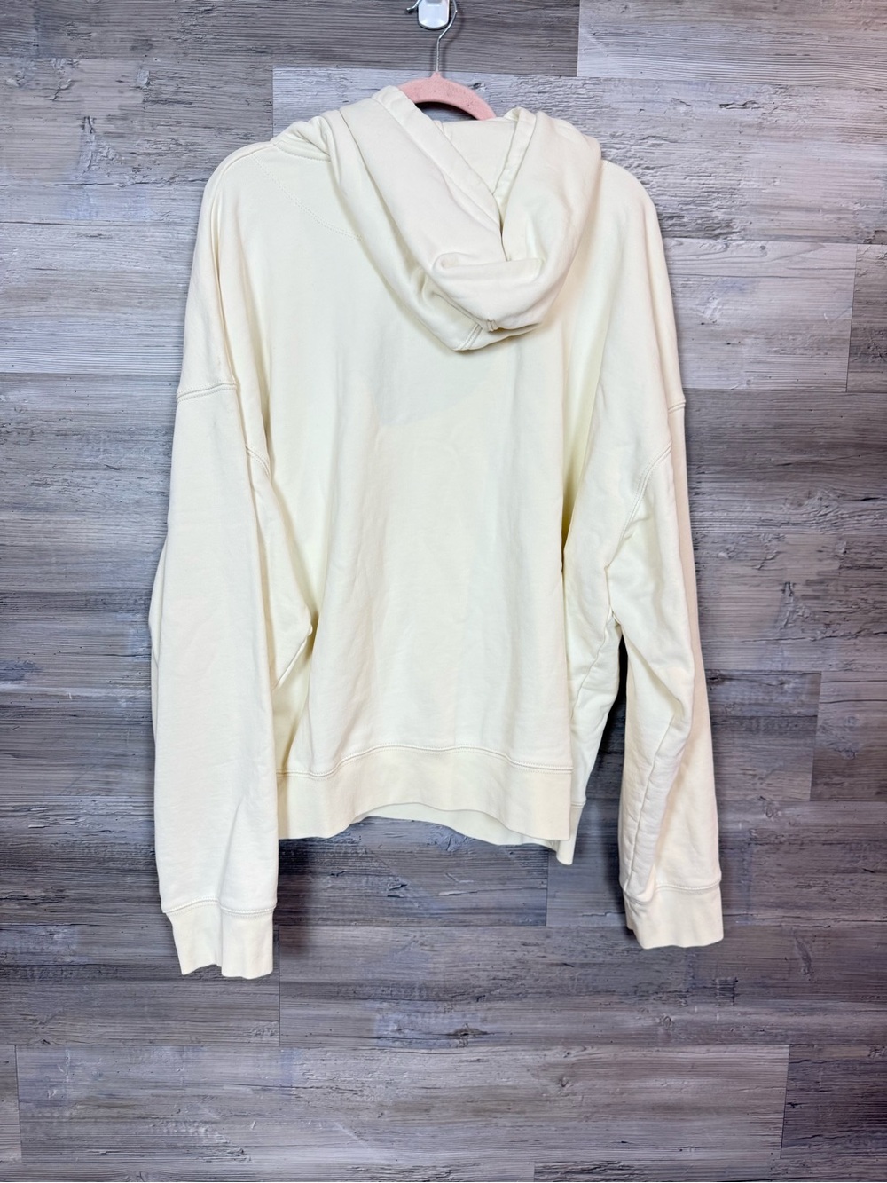 Coach Cream Graphic Pullover Hoodie with Printed Logo - Picture 5 of 10